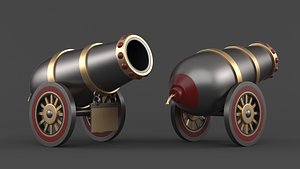 Circus Cannon 3D
