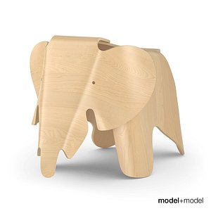3d vitra elephant model