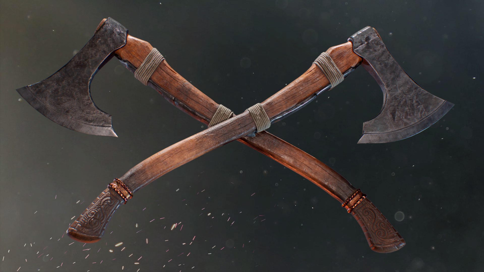 Viking Axe バイキングの斧 バイキングの斧3Dモデル - TurboSquid 1736248