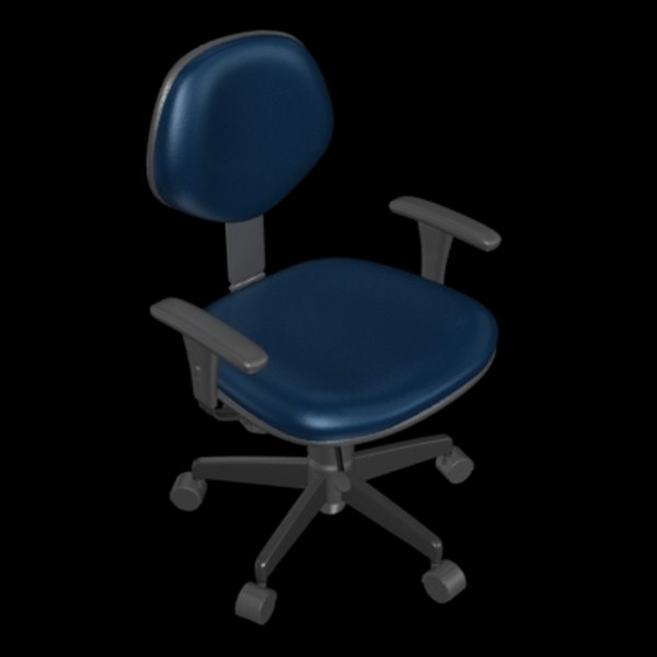 3d model business chair office