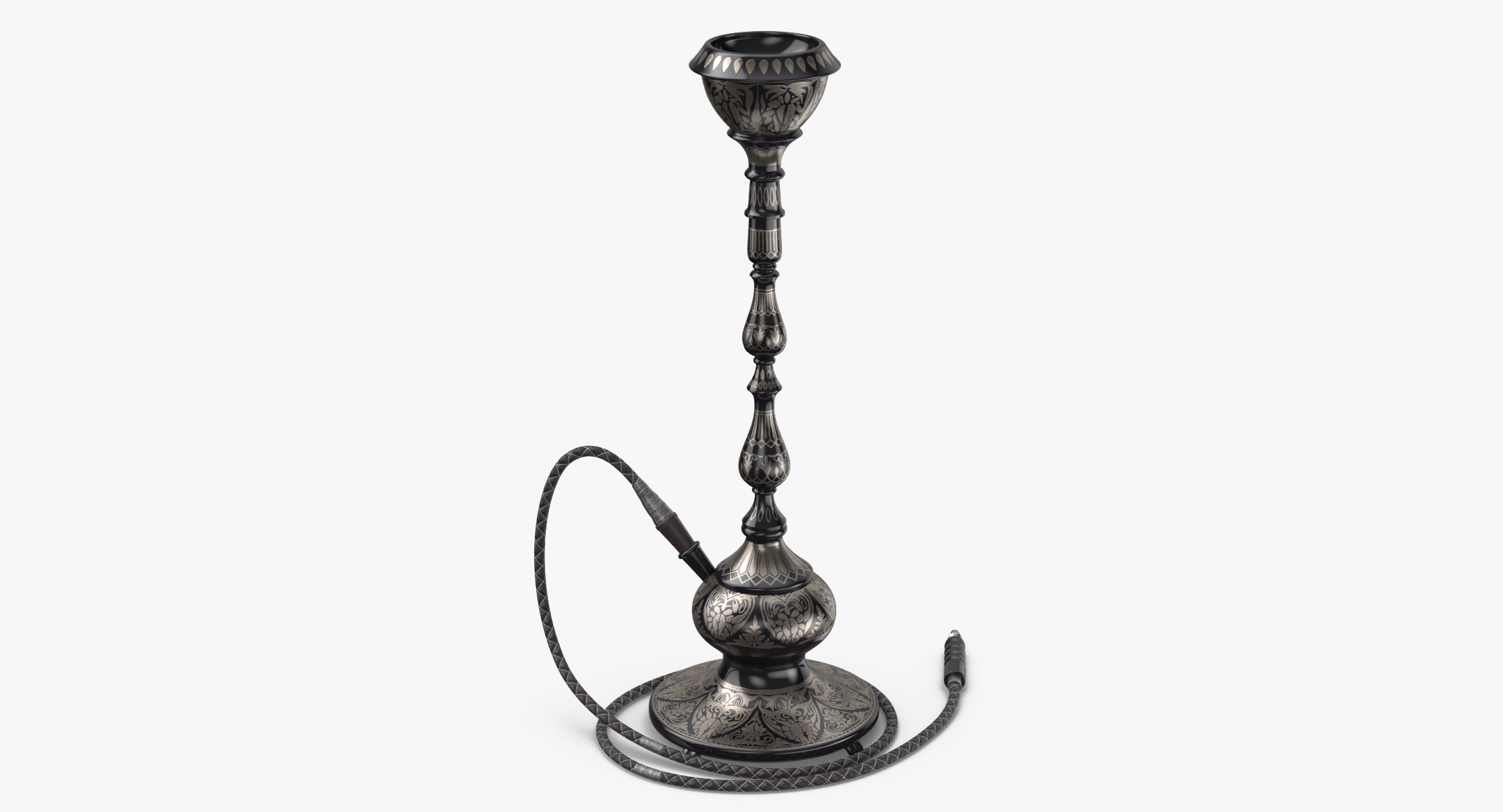 Hookah pipe 01 3D model TurboSquid 1156337