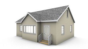 bungalow house model