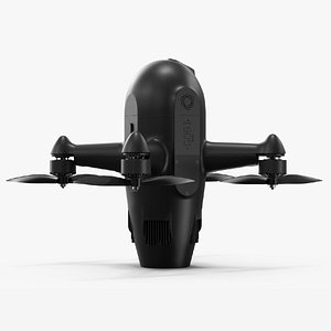 Gobi Air Defense UAV Rigged for Cinema 4D 3D model