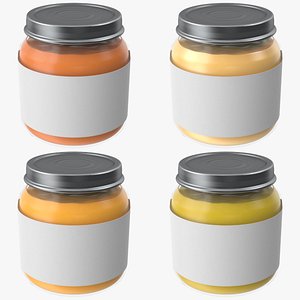 3d baby food jar