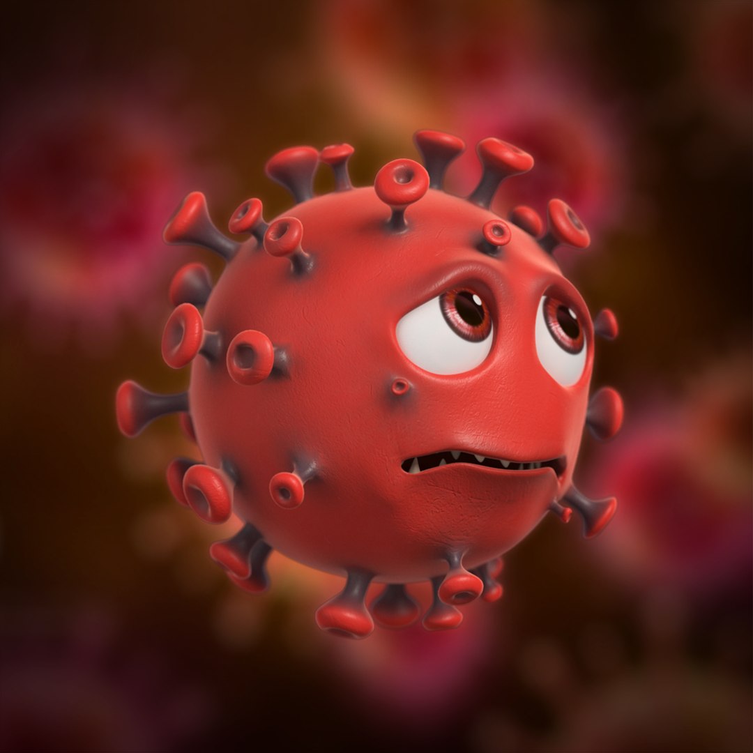 3D model covid-19 coronavirus cartoon character https://p.turbosquid.com/ts-thumb/gM/h6egRZ/XxW5HVlP/render_test0100051920/jpg/1596815459/1920x1080/fit_q87/bc1dc3bb5b7a72ff10454c17c81942b09e199fb6/render_test0100051920.jpg