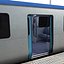 Metrozug Mit Innenraum