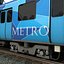 Metrozug Mit Innenraum