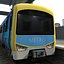 Metrozug Mit Innenraum