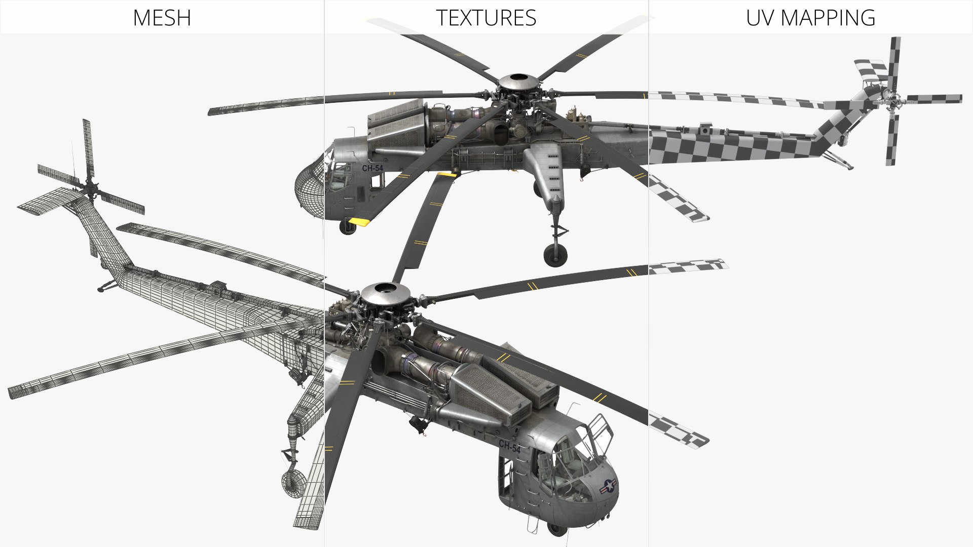 Sikorsky CH-54 Tarhe Helicopter Rigged for Cinema 4D 3D model https://p.turbosquid.com/ts-thumb/gM/oTVUjv/UM/sikorsky_ch54_tarhe_helicopter_rigged_014/jpg/1772747602/1920x1080/fit_q87/9177acbb7818571c73be48dd000f7e46c958848c/sikorsky_ch54_tarhe_helicopter_rigged_014.jpg