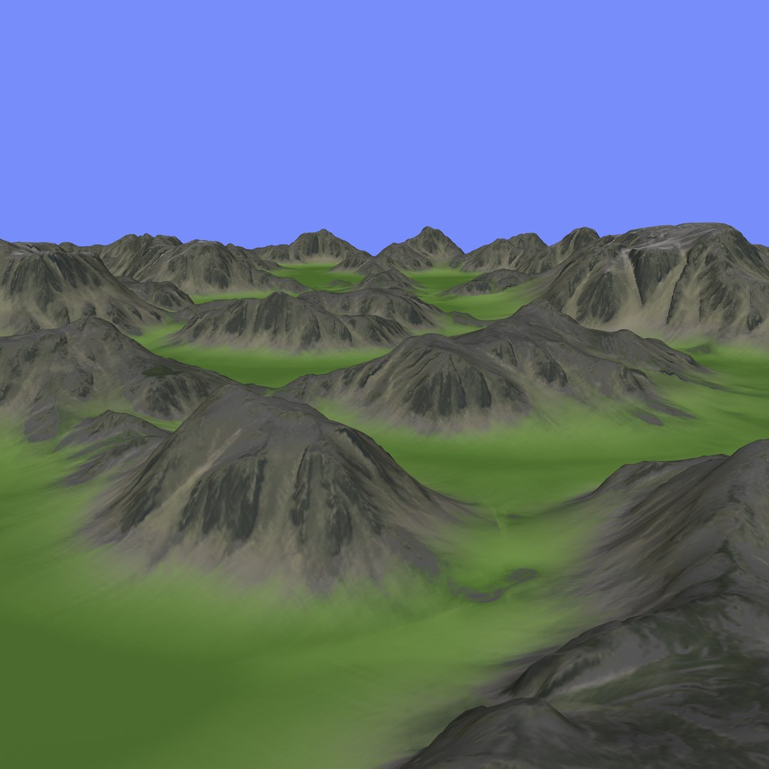 3d Max Heightmap