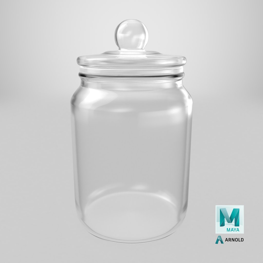 Glass Jar 3D model https://p.turbosquid.com/ts-thumb/gM/qW7AtS/Lw/stemcell_maya_arnold_render/png/1727708080/1920x1080/fit_q87/346b67fb832a1ba1864703ed50adf68230a5cc99/stemcell_maya_arnold_render.jpg