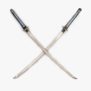 katana sword 3d model