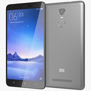 3d realistic xiaomi redmi note