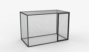 3D metal cage 3D model
