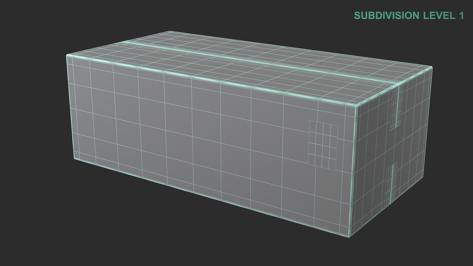 3D model Cardboard Box 120x60x40cm https://p.turbosquid.com/ts-thumb/gM/zANVjn/fw/wireframe0004/jpg/1669719194/1920x1080/fit_q87/e768047e8aefdda4a1f5b6f787ebfdaeb478d4d9/wireframe0004.jpg