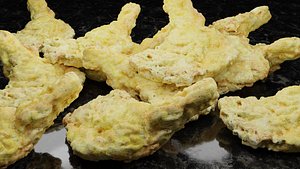 3D fried chicken