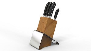 3D Knife Set model