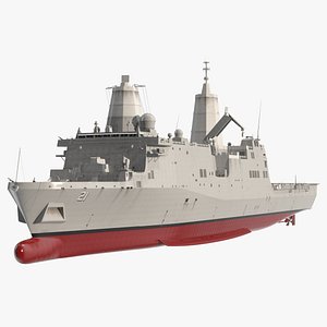 3D USS Mesa Verde LPD-19 model