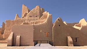 3D Hi Res Diriyah Old town- Saudi Arabia