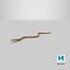Light Cobra Snake Crawling