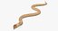 Light Cobra Snake Crawling