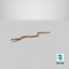 Light Cobra Snake Crawling