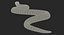 Light Cobra Snake Crawling