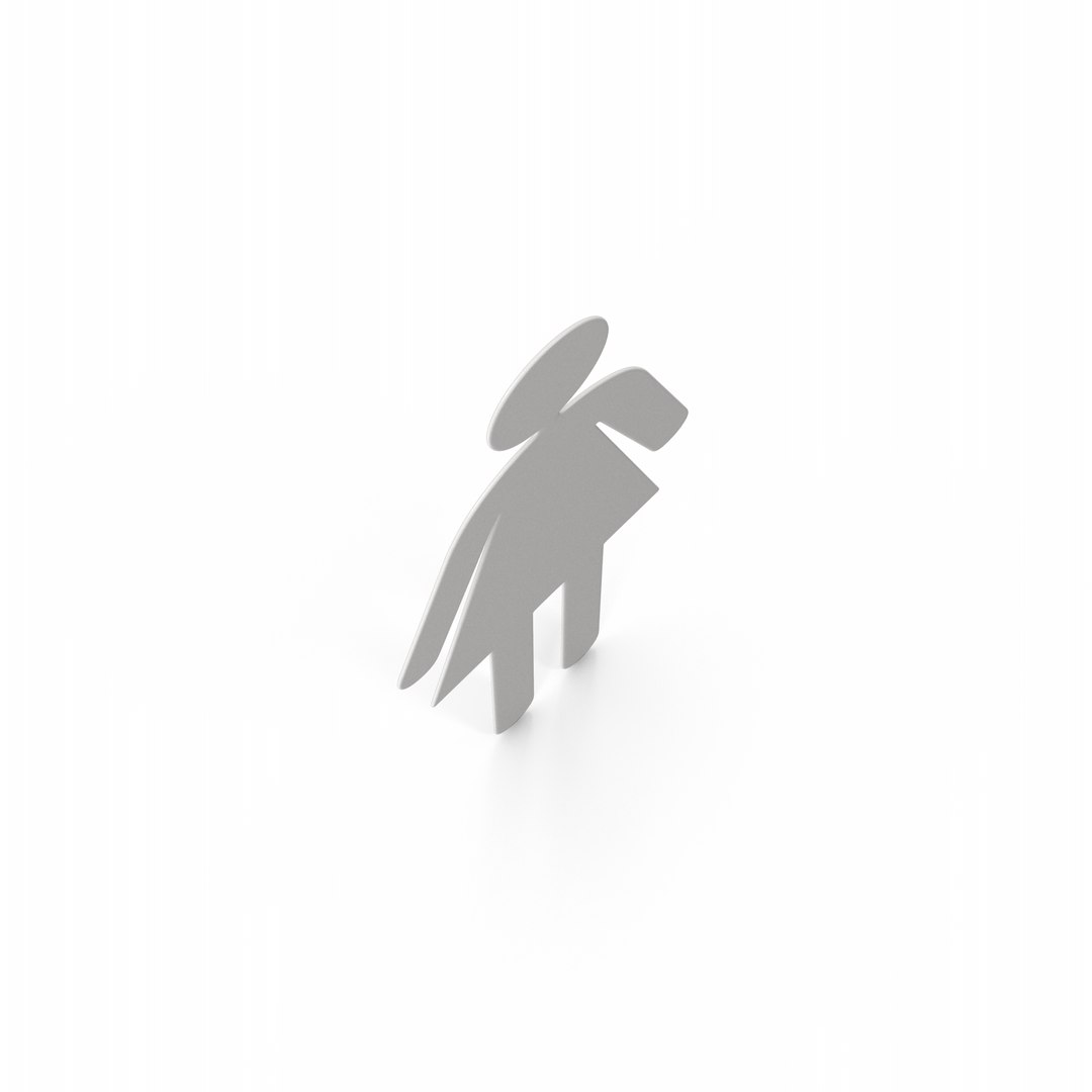Female Paper Figure 3D - TurboSquid 2280330
