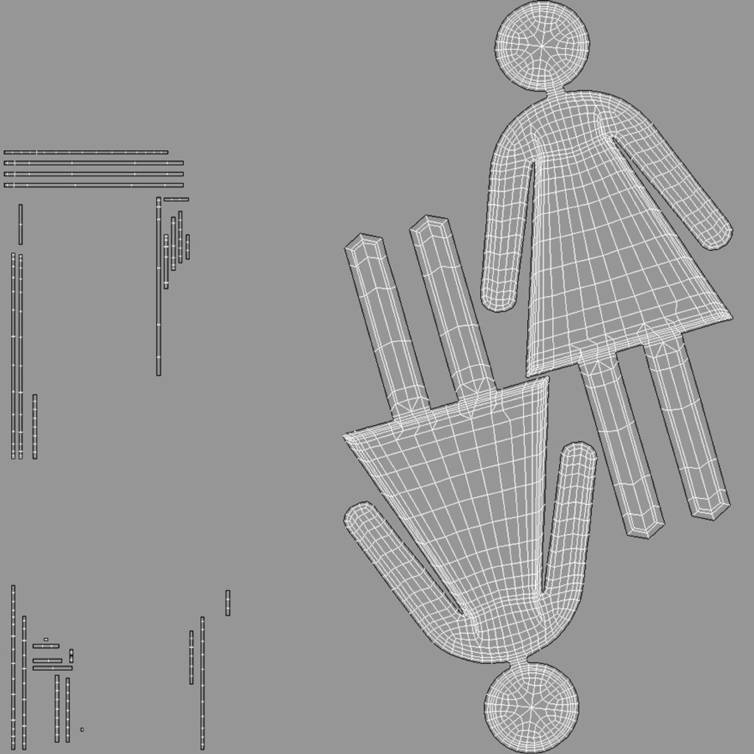 Female Paper Figure 3D - TurboSquid 2280330