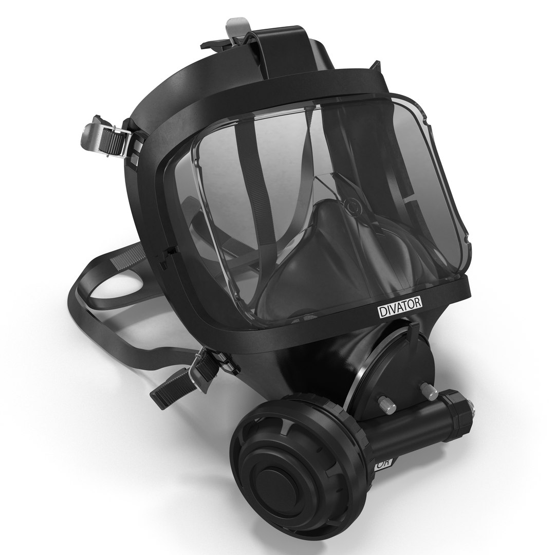 Scuba Mask 3 3D model preview