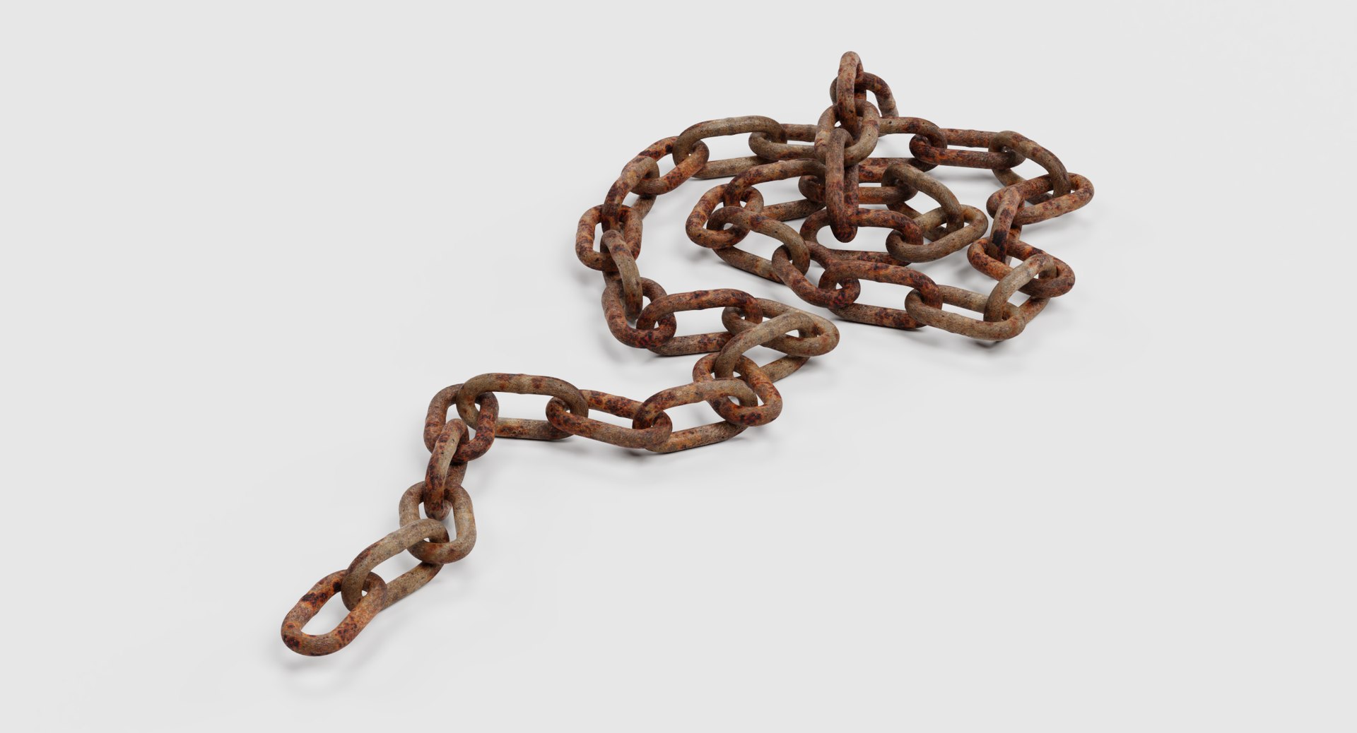 Rusty Chain 3D Model - TurboSquid 1304552