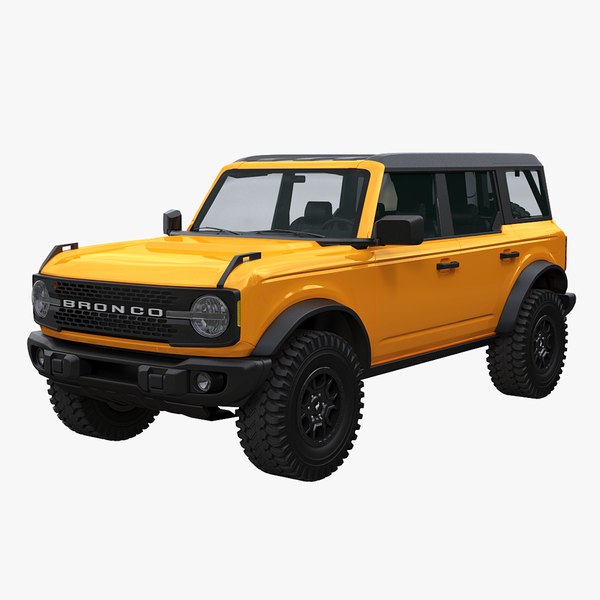 3D Ford Bronco 2021 model