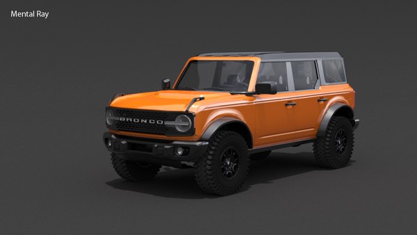 3D Ford Bronco 2021 model - TurboSquid 1815879