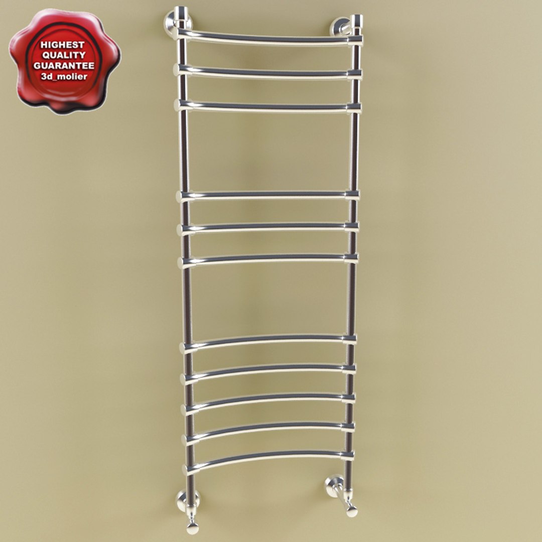 Bath Radiator 3d Model