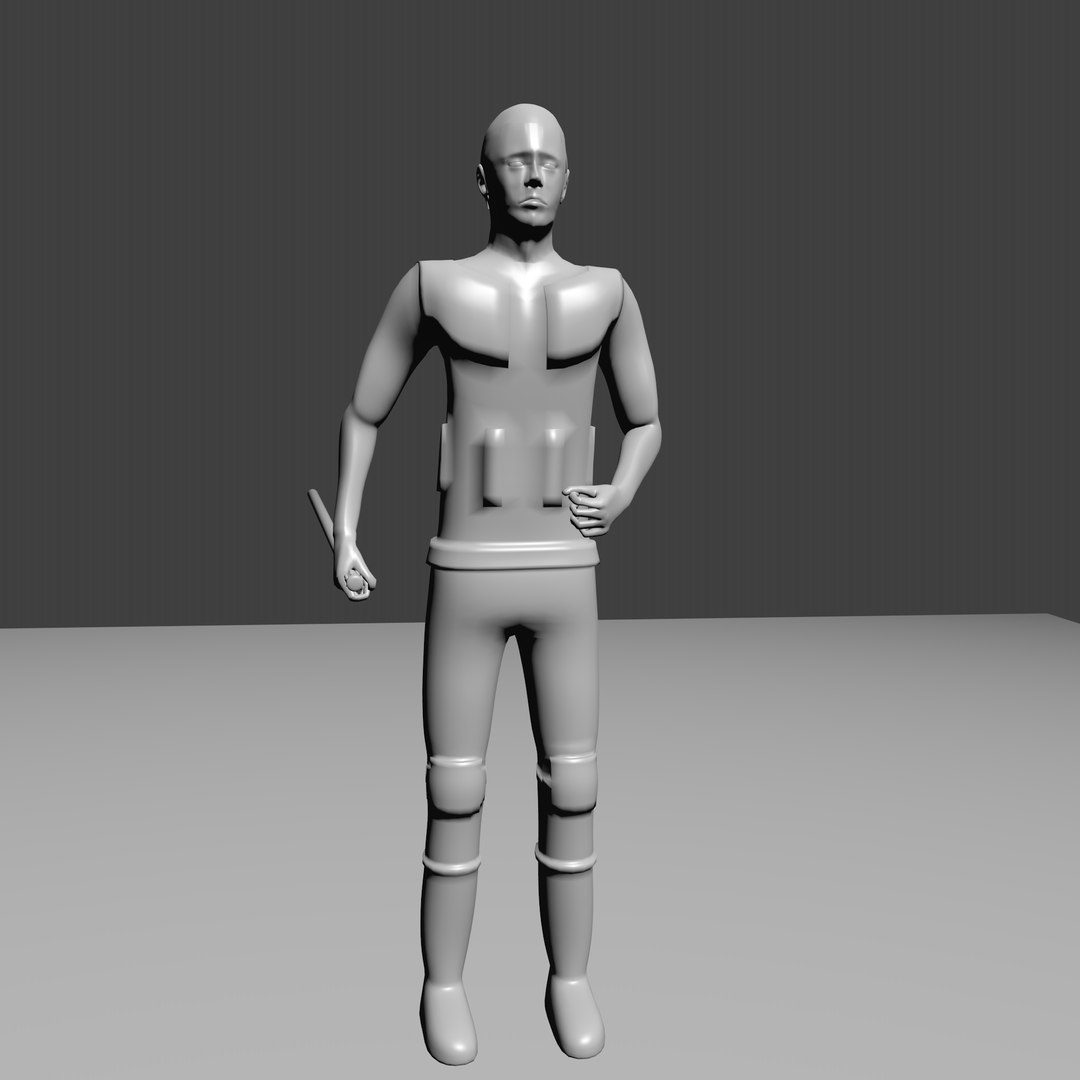 Blend Jedi Rigged