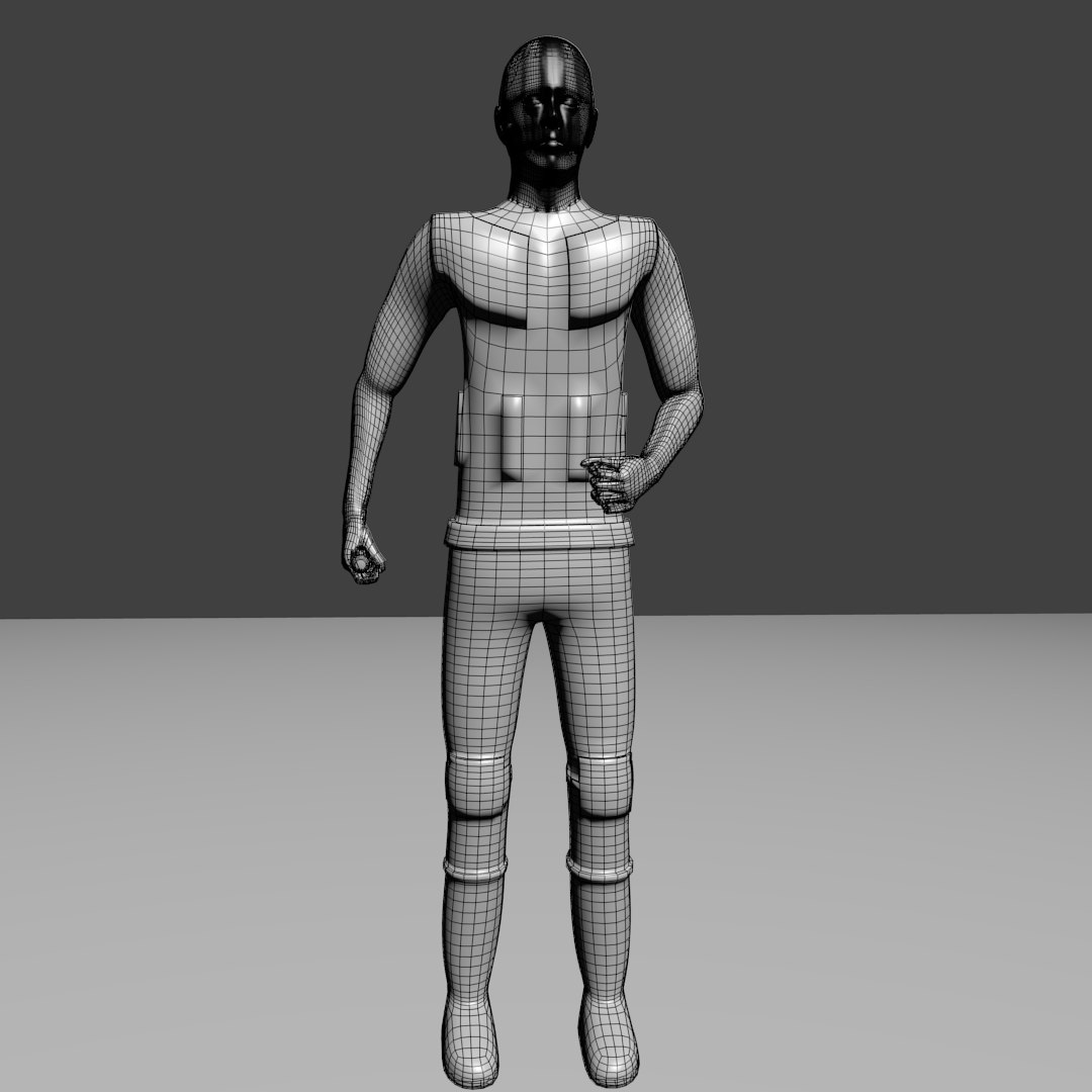 Blend Jedi Rigged