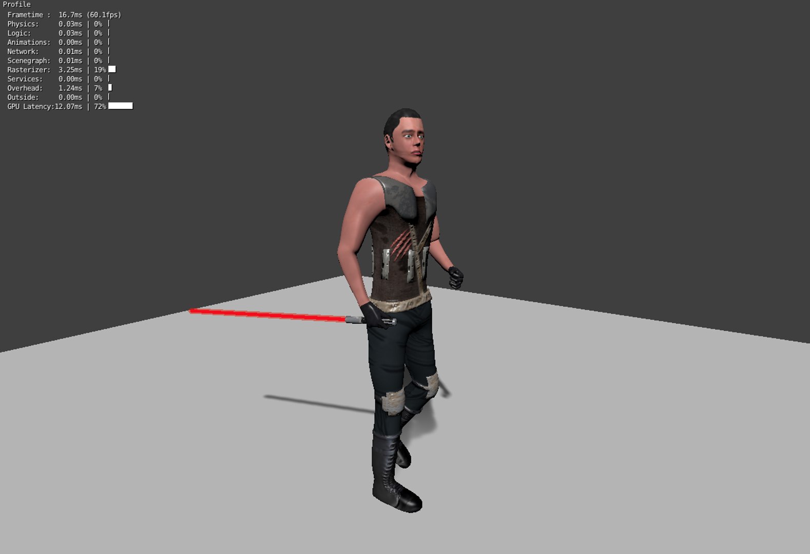 Blend Jedi Rigged