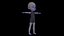 base mesh boy character 3D model