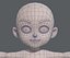 base mesh boy character 3D model
