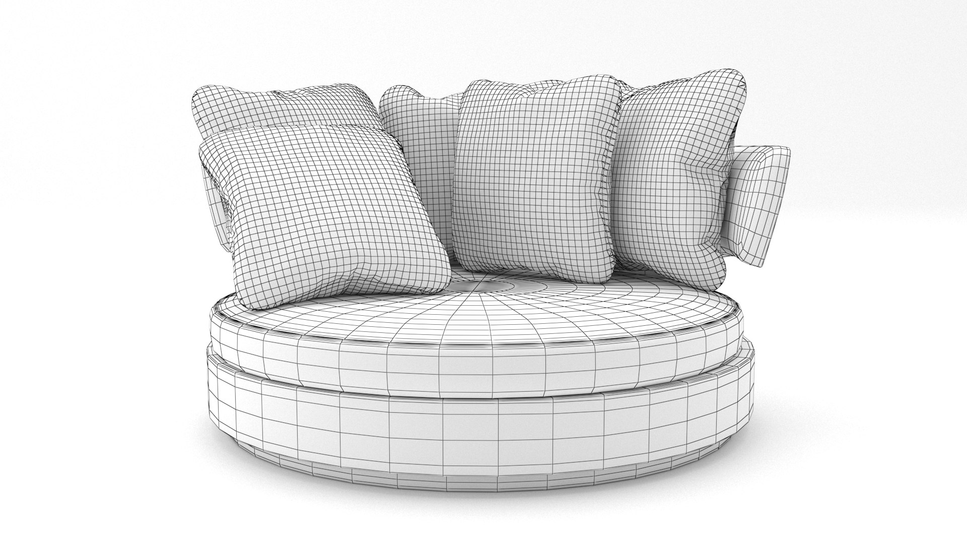 3D Amoenus Sofa - Maxalto model - TurboSquid 1825665