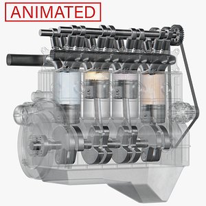 Animated Engine 3D Models for Download | TurboSquid