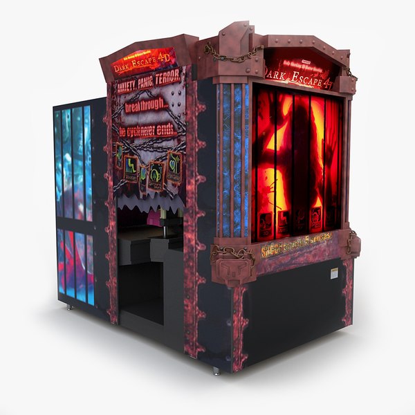3d model of video arcade