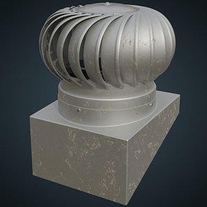 roof turbine 3D