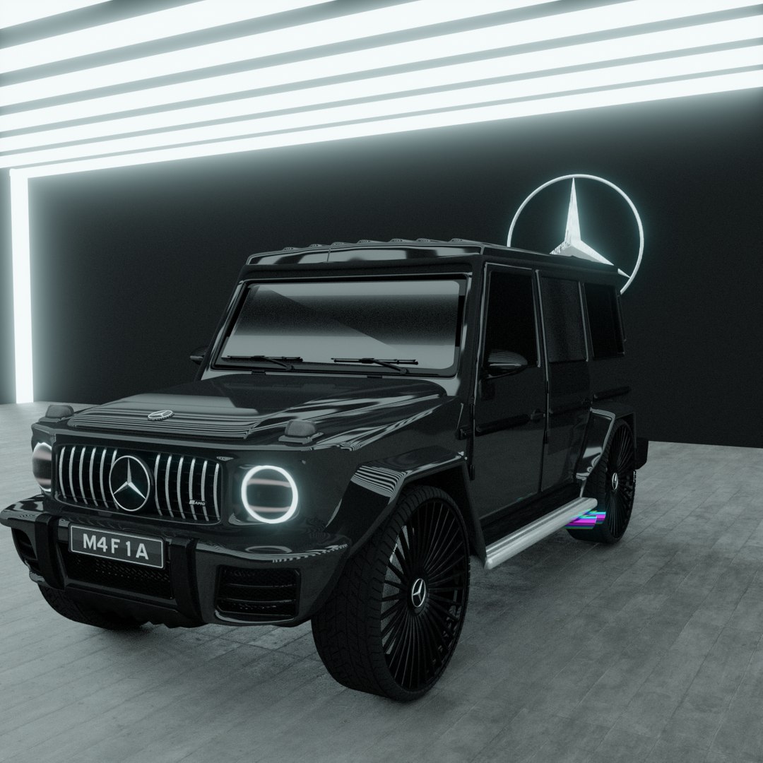 3D Mercedes-Benz AMG G63 model - TurboSquid 1918349