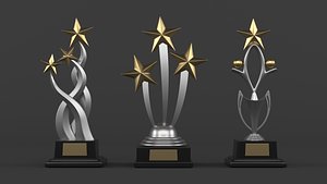 Trophy Cups 3D