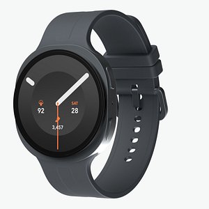 Samsung Galaxy Watch 9 Graphite 3D model