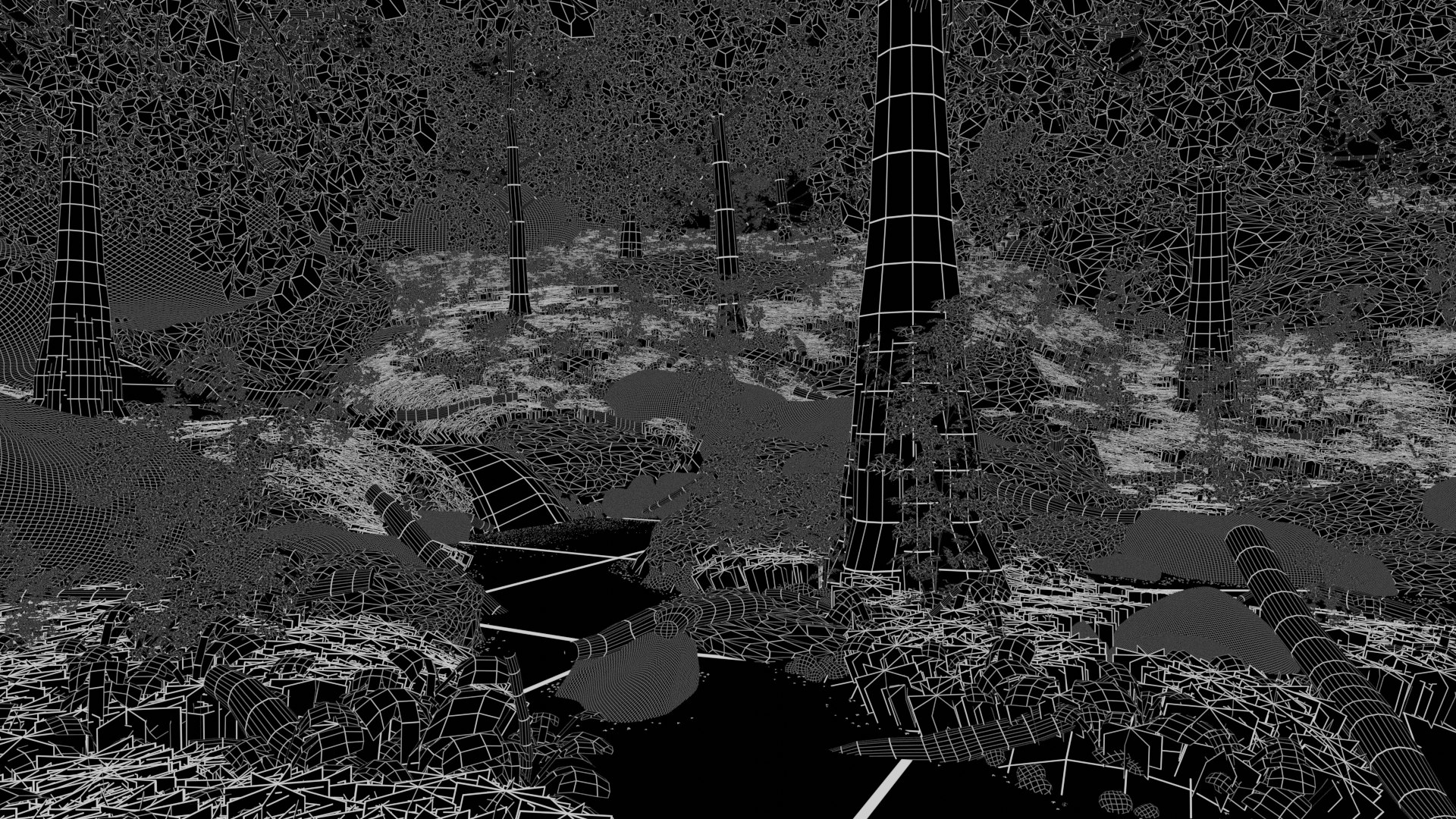 3D Model Stream Scene - TurboSquid 1716994