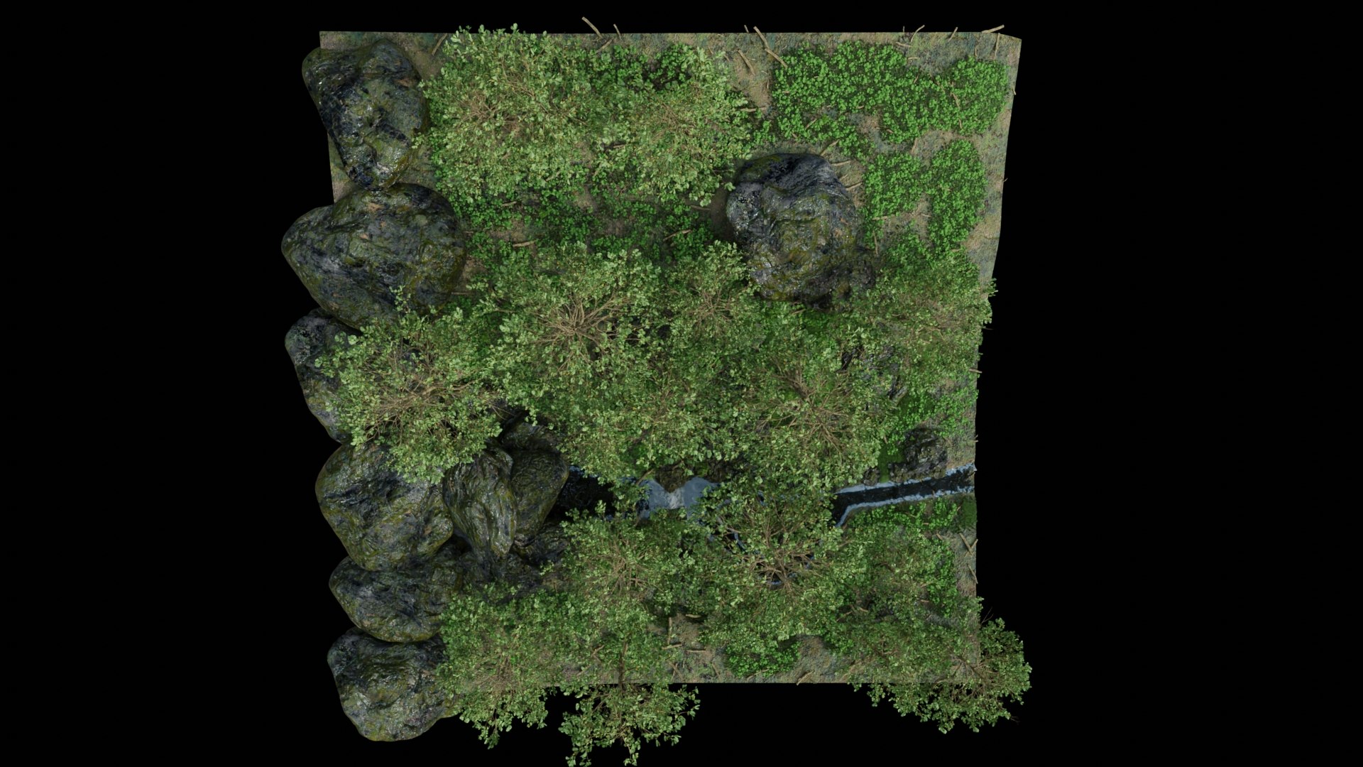 3D model Stream Scene - TurboSquid 1716994