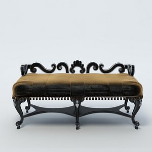 3d model of chair sofa