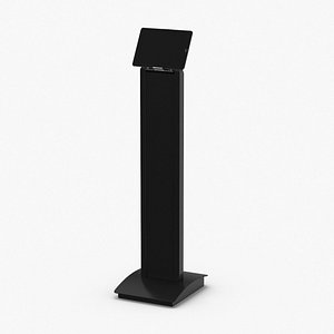 tablet-stand-03---black 3D